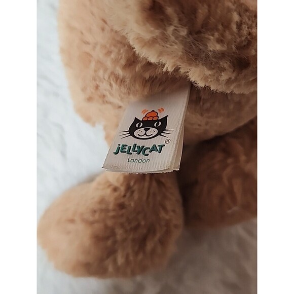 JELLYCAT Plush Stuffed Animal Puppy Dog Toy Bashful Toffee 9" tall without TAGS - Picture 7 of 8